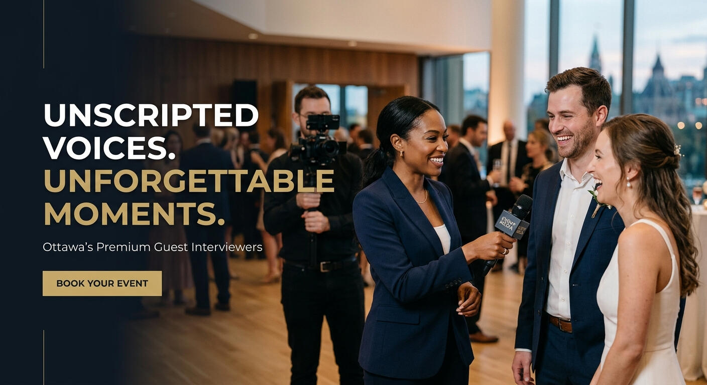 EventMedia.ca Why Event Media? (3 Key Benefits) Hear What You Missed: You can’t be everywhere at once. We capture what your guests were saying, feeling, and laughing about while you were enjoying the room. More Than A Highlight Reel: The flowers fade and the food disap